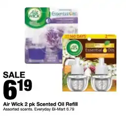 Bi-Mart Air Wick 2 pk Scented Oil Refill offer