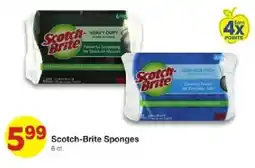 United Supermarkets Scotch-Brite Sponges offer