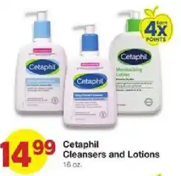 United Supermarkets Cetaphil Cleansers and Lotions offer