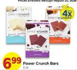United Supermarkets Power Crunch Bars offer