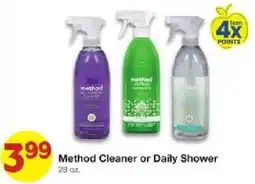 United Supermarkets Method Cleaner or Daily Shower offer