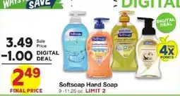 United Supermarkets Softsoap Hand Soap offer