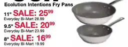 Bi-Mart Ecolution Intentions Fry Pans offer