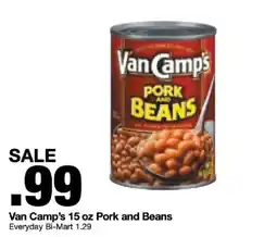 Bi-Mart Van Camp's pork and beans offer