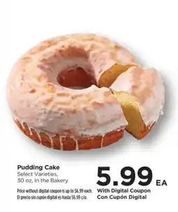 Food 4 Less Pudding Cake offer