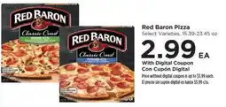 Food 4 Less Red Baron pizza offer
