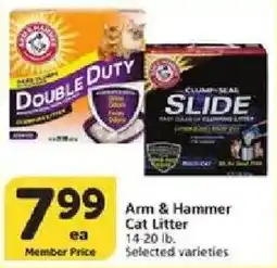 Vons Arm & Hammer Cat Litter offer