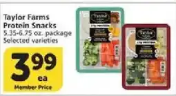 Vons Taylor Farms Protein Snacks offer