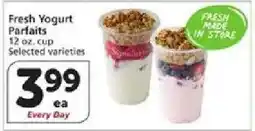 Vons Fresh Yogurt Parfaits offer