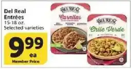 Vons Del Real Entrées offer