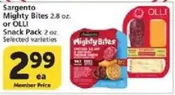 Vons Sargento mighty bites offer
