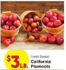 United Supermarkets Fresh Sweet California Plumcots offer