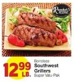 United Supermarkets Rancher's Reserve Boneless Southwest Grillers offer