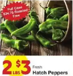 United Supermarkets Fresh Hatch Peppers offer