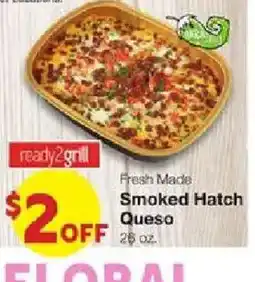 United Supermarkets Ready2grill Smoked Hatch Queso offer