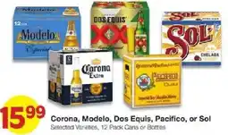 United Supermarkets Corona, Modelo, Dos Equis, Pacifico, or Sol offer