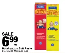 Bi-Mart Boudreaux's Butt Paste offer