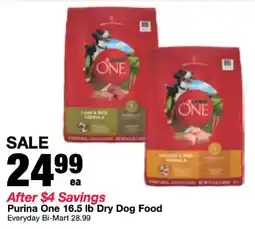Bi-Mart Purina One Dry Dog Food offer