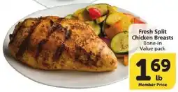 Vons Fresh Split Chicken Breasts offer