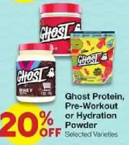 United Supermarkets Ghost Protein, Pre-Workout or Hydration Powder offer