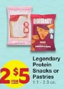 United Supermarkets Legendary protein snacks or pastries offer