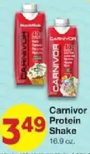 United Supermarkets Carnivor Protein Shake offer