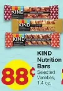 United Supermarkets Kind nutrition bars offer
