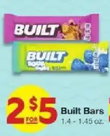 United Supermarkets Built Bars offer