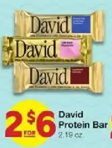 United Supermarkets David Protein Bar offer