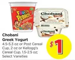 Food 4 Less Chobani Greek Yogurt offer
