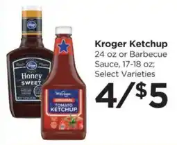 Food 4 Less Kroger ketchup offer