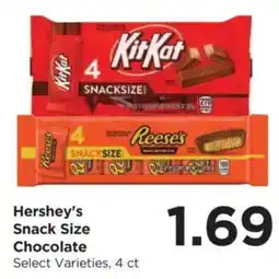 Food 4 Less Hershey's Snack Size Chocolate offer