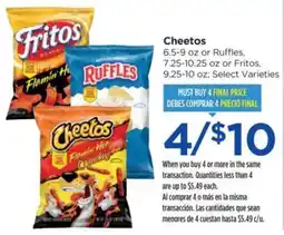 Food 4 Less Cheetos offer