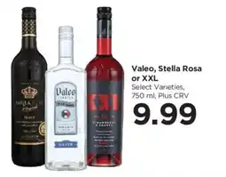 Food 4 Less Valeo, Stella Rosa or XXL offer