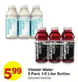 United Supermarkets Vitamin Water offer