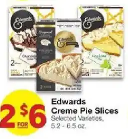 United Supermarkets Edwards Creme Pie Slices offer