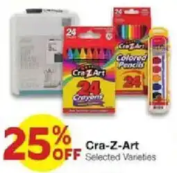 United Supermarkets Cra-Z-Art colored pencils offer