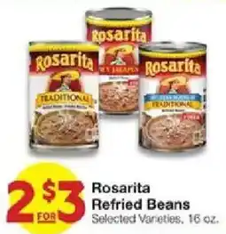 United Supermarkets Rosarita Refried Beans offer