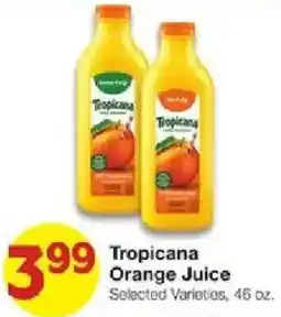 United Supermarkets Tropicana Orange Juice offer