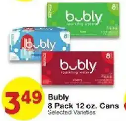 United Supermarkets Bubly sparkling water offer