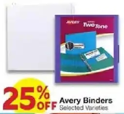 United Supermarkets Avery Binders offer