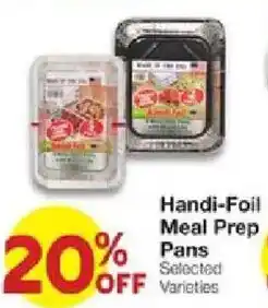 United Supermarkets Handi-Foil Meal Prep Pans offer
