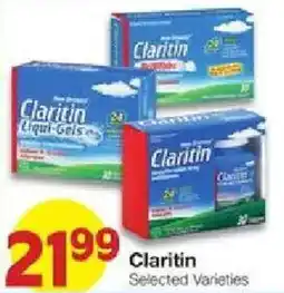 United Supermarkets Claritin Selected Varieties offer