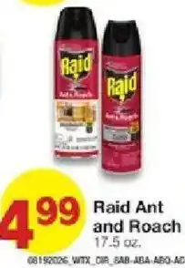 United Supermarkets Raid Ant and Roach offer
