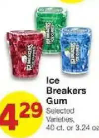 United Supermarkets Ice Breakers Gum offer