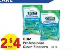 United Supermarkets Gum Professional Clean Flossers offer