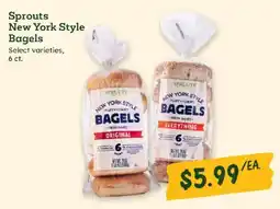 Sprouts Farmers Market Sprouts new york style bagels offer
