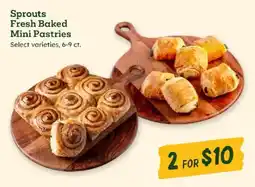Sprouts Farmers Market Sprouts fresh baked mini pastries offer
