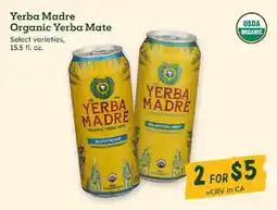 Sprouts Farmers Market Yerba Madre Organic Yerba Mate offer