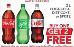 Pete's Fresh Market Coca-Cola, Diet Coke, or Sprite offer